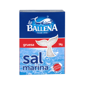 Sal gruesa La Ballena 1 Kg