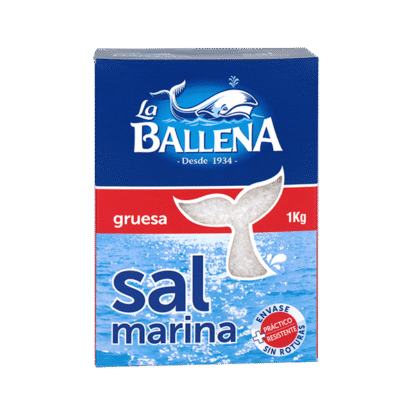 Sal gruesa La Ballena 1 Kg
