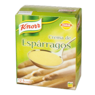 Crema de espárragos Knorr