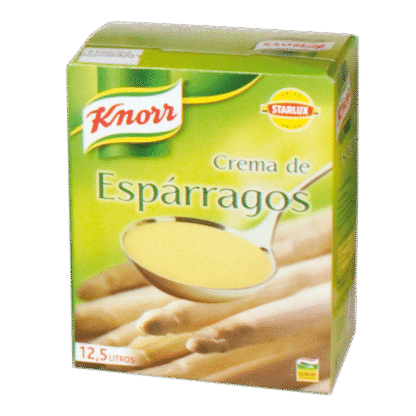 Crema de espárragos Knorr