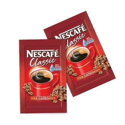 Café soluble descafeinado